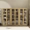 Manhattan Comfort Rivington 38in Bookcase Cabinet in Natural Oak - Set of 3 3-BC005-NA - alternate 1