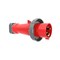 Hubbell IEC Pin & Sleeve, 60A 3-Phase 480V AC, 3-Pole 4-Wire, Male Plug, Watertight HBL460P7W - alternate 1