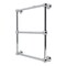 Kingston Brass 18" x 24" Brass Wall Mount 3-Tier Towel Rack, Polished Chrome DTC24183CP - alternate 1