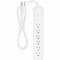 Monoprice Power Strip, Surge, 5-15R, 5-15P, 3 ft, White 9198 - alternate 1