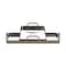 Homeroots Set of Two Pewter Aluminum And Mirrored Glass Handmade Serving Trays 625662 - alternate 5