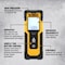 Dewalt 6.5 in. L X 3.8 in. W Laser Distance Measurer 100 ft. Black/Yellow 1 pc DWHT77100 - alternate 5