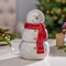 Gerson White/Red Snowman Christmas Scented Wax Candle 8 in. 2745420 - alternate 5