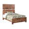 Homeroots Chestnut Live Edge Solid Wood Queen Bed Frame 521071 - alternate 6