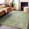 Homeroots 5' X 8' Linen Abstract Washable Indoor Outdoor Area Rug 608239 - alternate 6