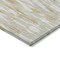 Homeroots 8' X 10' Gold And Ivory Abstract Washable Indoor Outdoor Area Rug 612662 - alternate 4