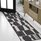 Jonathan Y Odette Modern Geometric Abstract Two-Tone Black/Cream 2 ft. x 8 ft. Indoor/Outdoor Runner Rug TSN303A-28 - alternate 7