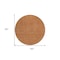 Homeroots 8' Brown Gray And Gold Round Polka Dot Washable Indoor Outdoor Area Rug 599072 - alternate 6