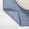 Jonathan Y Ethan Modern Flatweave Solid Blue 4 ft. x 6 ft. Indoor/Outdoor Area Rug TSN100B-4 - alternate 5
