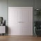 Sartodoors Interior Double Doors 36 x 80 inches, BASIC 9772 White, Wood Interior Solid Panel Frame, Closet B BASIC9772DD-SKIN-36 - alternate 5