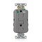 Leviton SmartlockPro GFCI 15A WR/TR/HG/PI Gray GFWT1-HGG - alternate 1
