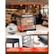 Vevor 3-Tier Commercial Food Warmer Display Pizza Cabinet 106Qt/100L LED Light NB-601 - alternate 6