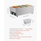 Vevor 1500W Commercial Food Warmer, Stainless Steel Bain Marie with Four 1/3 Size Pans SKT1/1*1 - alternate 7