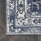 Jonathan Y Modern Persian Vintage Medallion Light Gray/Navy 2 ft. x 8 ft. Runner Rug MDP106B-28 - alternate 5