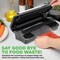 Nutrichef Automatic Food Vacuum Sealer with Double Sealing Function, Electric Air Sealing System for Dry PKVS90STS - alternate 2