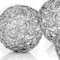 Homeroots Set of Three Silver Wire 3" Decorative Orbs, 3PK 354588 - alternate 4