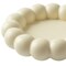 Homeroots 5in Light Yellow Resin Handmade Round Trinket Tray 724181 - alternate 4
