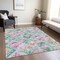 Homeroots 8' X 10' Lavender And Purple Geometric Washable Indoor Outdoor Area Rug 609151 - alternate 4