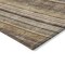 Homeroots 3' X 5' Taupe Beige And Brown Striped Washable Indoor Outdoor Area Rug 615019 - alternate 5