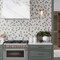 Apollo Tile Gray Beige 10.2 in x 11.7 in Recycled Glass Matte Floor and Wall Mosaic Tile 8.29 sqft/case, 10PK APLNNH8808GRA - alternate 8