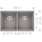 Blanco Precis Equal Double Bowl, Metallic Gray 516319 - alternate 3