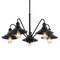 Jonathan Y Cade 27" 5-Light Metal Farmhouse Industrial LED Pendant, Oil Rubbed Bronze JYL7579A - alternate 1