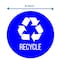 Hls Commercial 3-Pack Vinyl RECYCLE Decal Sticker Set, UV-Resistant HLSKERCYCLE3 - alternate 4