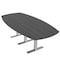 Skutchi Designs Arc Boat Conference Table With Power, 48 in W, 96 in L HAR-ABOT-48X96-T-WA7949-NA - alternate 1