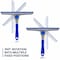 Dsv Standard Shower Squeegee, 9.4in Blade, Blue 87551-Blue - alternate 4