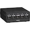 Black Box BLACK BOX Manual Desktop Switch - 4 - To - 1 CAT6 10 - Gbe Manual Switch (abcd) - 5 X Serial Port  SW1032A - alternate 2