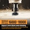 Powertec Slab Flattening Router Bit - 2+2 Flute Carbide Inserts with 1/4in Shank, 1-3/8in Cutting Diameter 73054N - alternate 5