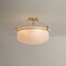 Hudson Valley Lighting Lowerre 3 Light Semi Flush in Patina Gold Leaf Finish 1553-PGL - alternate 4