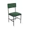 Bfm Seating Meghan Side Chair, Grade 4 Upholstered Seat & Back - Steel Frame - Sand Black Finish JS33CM2179-2179SB - alternate 1