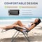 Simple Deluxe 2 Set Zero Gravity Chairs Patio Portable Reclining Folding Lounge Chair Beach Camping Chairs with P 3A88LGCHARZEROGRAVITYBLKX2 - alternate 5