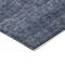 Homeroots 8' X 10' Navy Blue And Ivory Geometric Washable Indoor Outdoor Area Rug 605593 - alternate 8