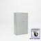 Pucel Heavy Duty Storage Cabinet with Casters, 3 Adjustable Shelves, 36 in W x 66 in H x 19 in D, Gray HDSC-3660-19-3C - alternate 1