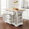 Crosley Julia Wood Top Kitchen Island KF30025WH-NA - alternate 9