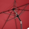 Pure Garden 10 Rectangular Patio Umbrella, Red 50-LG1274 - alternate 8