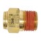 Mytee Products DOT Male Connector Brass Push-Lock Air Brake Fitting 1/2 in Tube OD x 1/2 in NPT (Set of 5pcs) MP-ABF-ST1212 - alternate 4