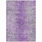 Homeroots 9' X 12' Plum Purple And Silver Oriental Washable Indoor Outdoor Area Rug 588838 - alternate 7