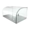 Koolmore 22"  Countertop Bakery Display Case with Front Curved Glass and Rear Door DC-1C - alternate 7