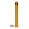 Zoro Select Bollard , 48 in H, Yellow , Carbon Steel BOL-JKS-48-5.5 - alternate 4