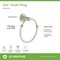 Symmons Dia Hand Towel Ring with Mounting Hardware 353TR-STN - alternate 4