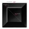 Smarty Had A Party 9.5" Black Square Plastic Dinner Plates (120 Plates), 120PK 6909-CASE - alternate 4
