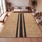 Jonathan Y Olivier Rustic Beach House Wide Ticking Stripe Jute Natural/Black 8 ft. x 10 ft. Area Rug NRF200A-8 - alternate 4