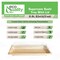 Ecoquality 0.8L Compostable Natural Sugarcane Bagasse With Lid Small Take Out Sushi Tray, 100PK EQ08LSUSHIWL-100 - alternate 6