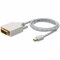 Add-On 3FT MINI-DISPLAYPORT MALE TO DVI-D SINGLE LINK 18+1 PIN MALE WHITE CABLE MINIDP2DVIDSL3FW - alternate 1