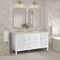 James Martin Vanities Myrrin 60" Double Vanity, Bright White, w/ 3 CM Tajnar Eclos Top 485-V60D-BW-3TJR - alternate 7