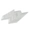 Apollo Tile White 10.4 in x 10.4 in Glass Glossy, Matte Floor and Wall Mosaic Tile 3.76 sqft/case, 5PK APLICL8810A - alternate 5
