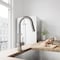 Vigo Gramercy Single Handle Pull-Down Spout Kitchen Faucet in Stainless Steel VG02008ST - alternate 5